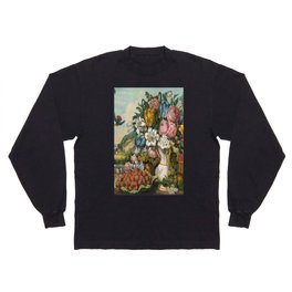 Landscape – Fruit and Flowers by Frances Flora Bond Palmer published by Currier & Ives 1862 Hand-colored lithograph Long Sleeve T-shirt