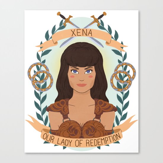 Xena Canvas Print