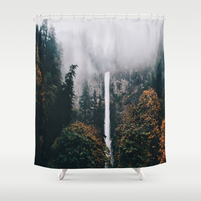 Multnomah Falls Shower Curtain