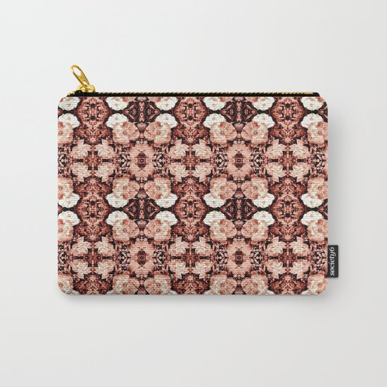 Old Rose Roses Seamless Pattern Carry-All Pouch