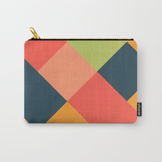 GEOMETRIC PATTERN 734 Carry-All Pouch