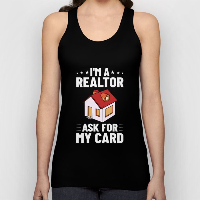 Real Estate Agent Realtor Investing Tank Top