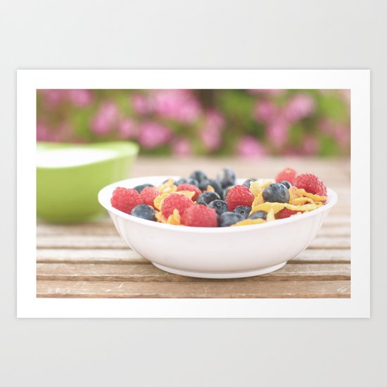 Breakfast Art Print