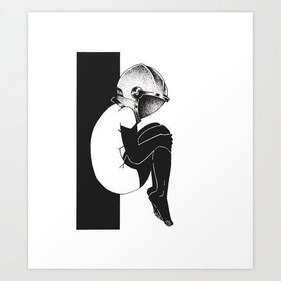 astrogirl Art Print