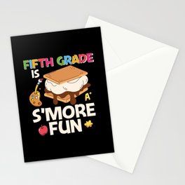 Fifth Grade Is S'more Fun Stationery Card