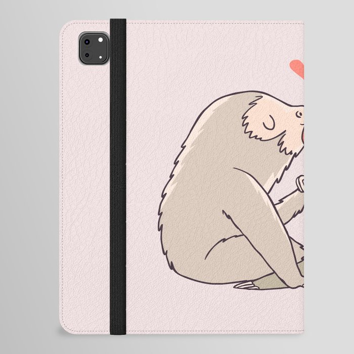 Sloth Kisses iPad Folio Case