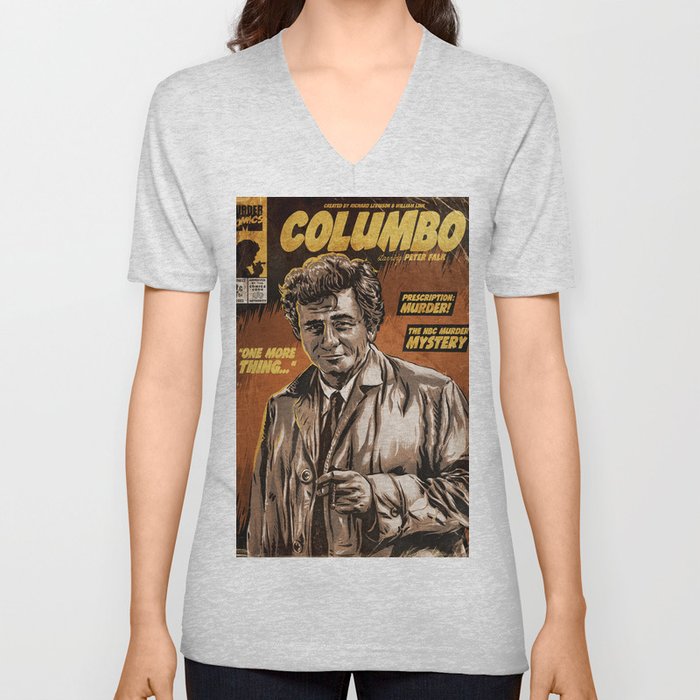 Columbo - TV Show Comic Poster V Neck T Shirt