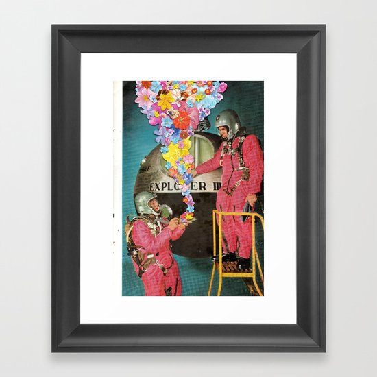 Hologram Framed Art Print