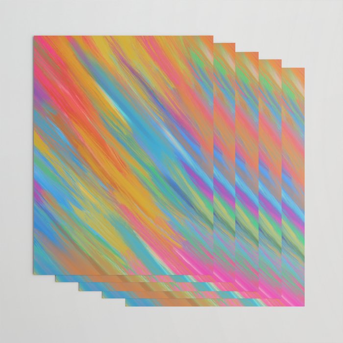 Color Overload Painting Watercolor Hand Painted Tie Dye Effect