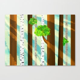 Woods in Summer Canvas Print