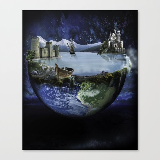 My World Canvas Print
