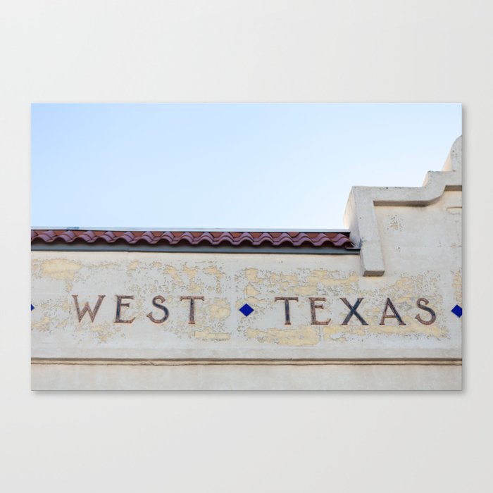 West Texas Canvas Print