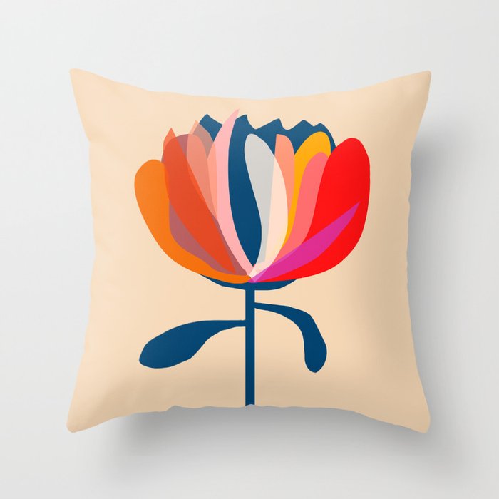 The Bloom 3 Throw Pillow