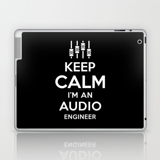 Audio Engineer Sound Technician Gift Laptop & iPad Skin