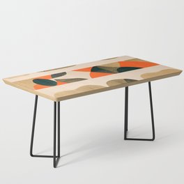 Mid-Century Abstract Textures Coffee Table
