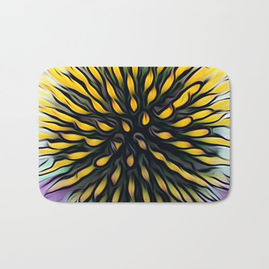 Echinacea Bath Mat