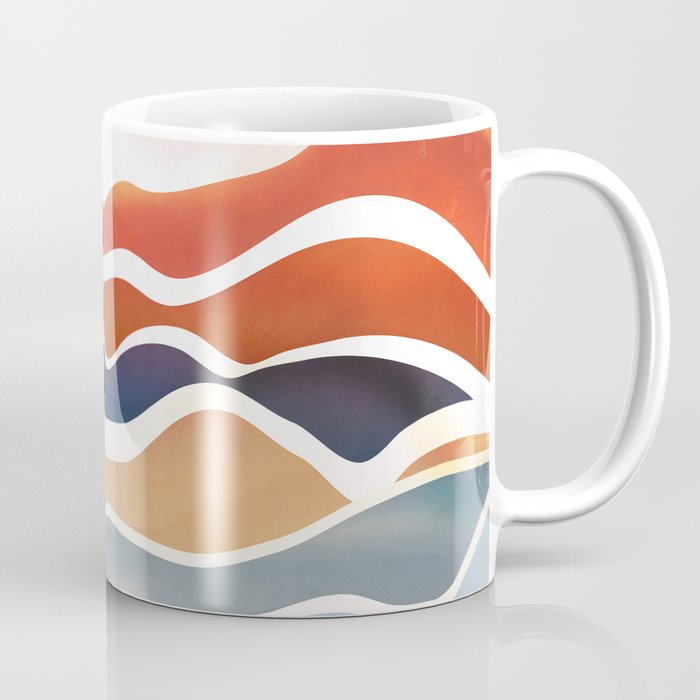 Abstract Landscape No5 Coffee Mug