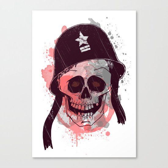 Soldier Canvas Print