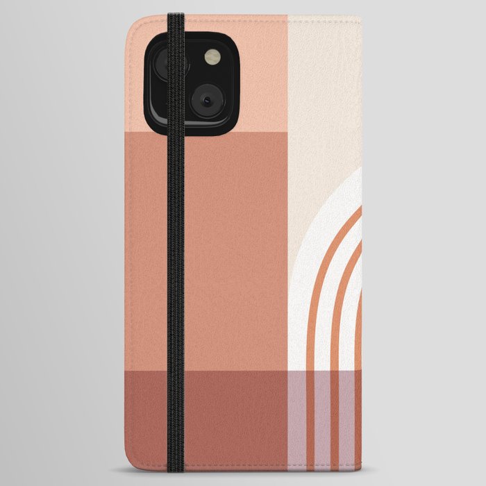 Abstraction_NEW_SUNLIGHT_MOUNTAINS_POP_ART_Minimalism_0105M iPhone Wallet Case