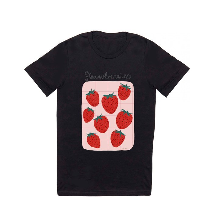 Strawberries and market I T Shirt