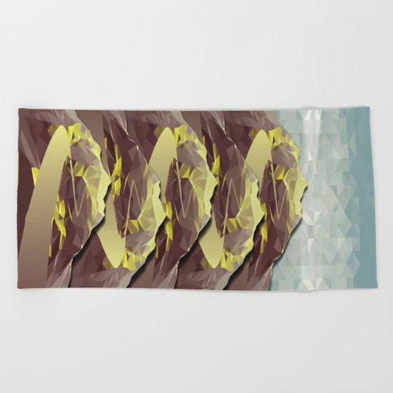 The Great, Great Night Mountain No. 4 Beach Towel