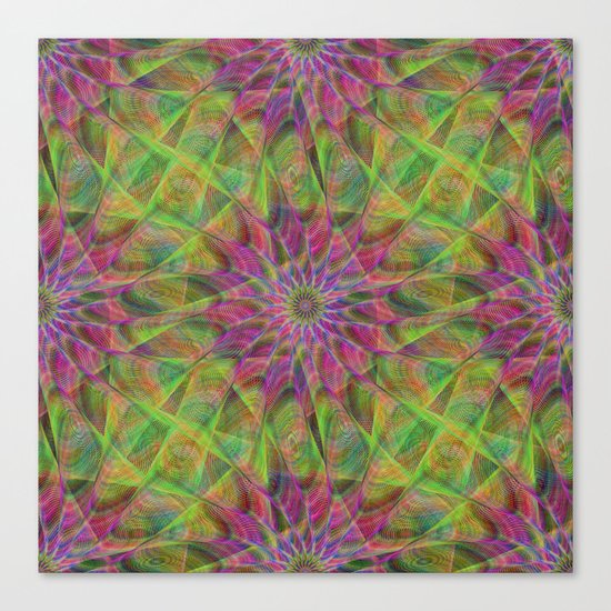 Fractal pattern Canvas Print