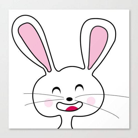 Petit lapin Canvas Print