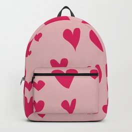 Imperfect Hearts - Pink/Pink Backpack