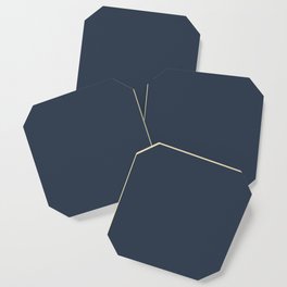 Best Seller Dark Blue Solid Color Pairs with Sherwin Williams 2021 Trending Color - Naval SW 6244 Coaster