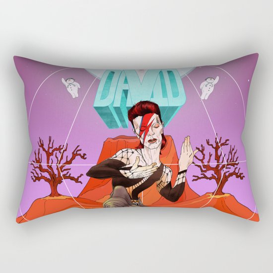 Spiders from Mars Rectangular Pillow