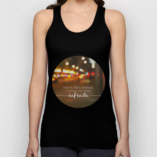 perks of being a wallflower - we were infinite Unisex Tank Top