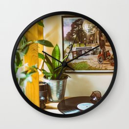 vintage Wall Clock | Vieille, Music, Plantes, House, Oldtime, Disc, Vintage, Inspirational, Photo, Disco 