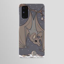 Fruit Bat and Figs - Blue Android Case
