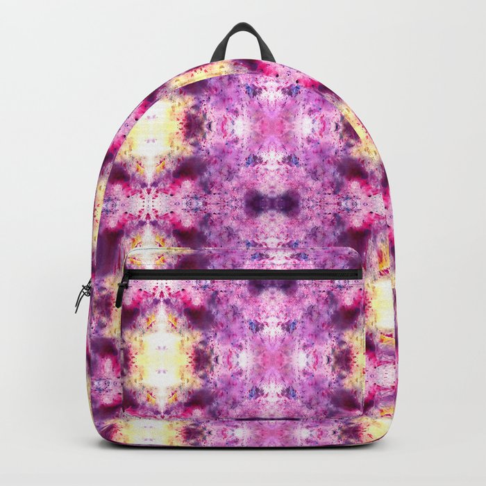 Purple Tye-Dye Kaleidoscope Backpack