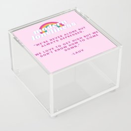 Modern Loneliness Acrylic Box