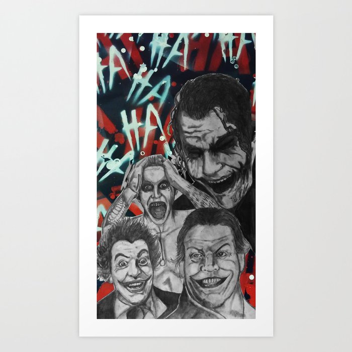 The Jokers Art Print By Detonation Society6