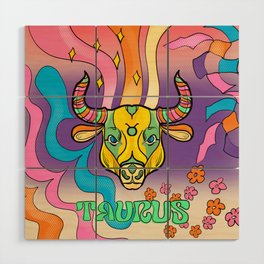 Taurus Vintage 60s Wood Wall Art
