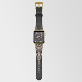 NBARBARAGHA DSXIII Logo Gold & Black Marble Apple Watch Band