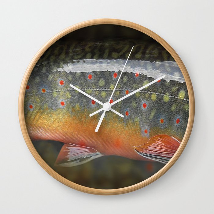 Trout Wall Clock