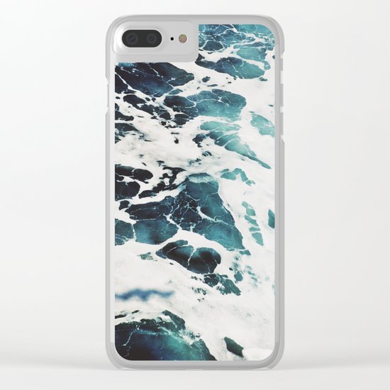 Dark Sea Clear iPhone Case