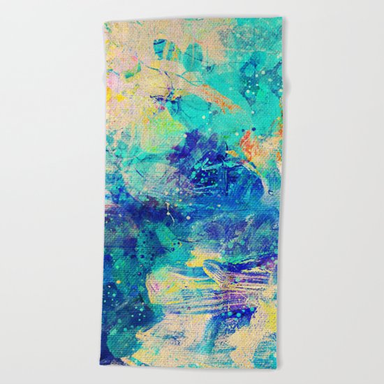 Stellar Whales Beach Towel