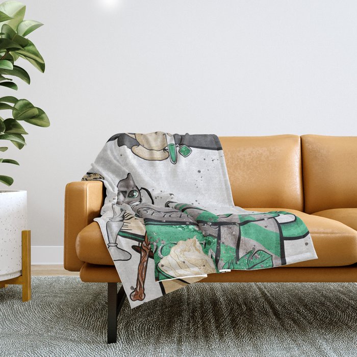 Slytherin throw blanket deals