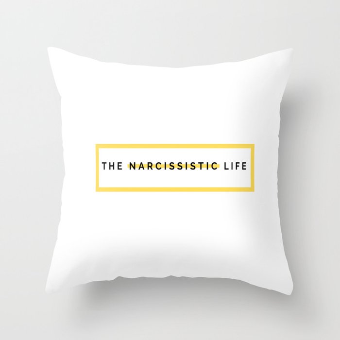 narcissist tour Throw Pillow