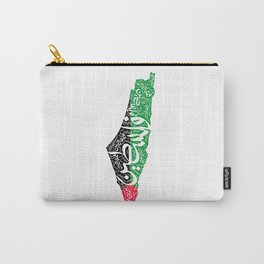 Palestine map فلسطين  Carry-All Pouch