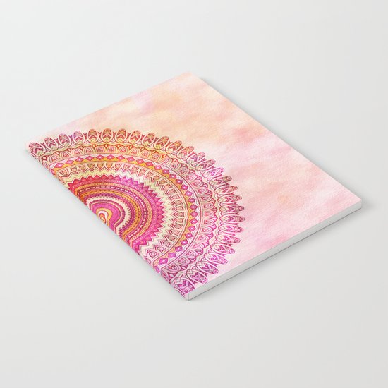 Watercolor Mandala Notebook