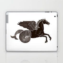Hippocampus Sea Horse Myth Retro Vintage Rough Design Laptop & iPad Skin