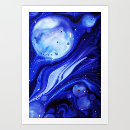 Liquid 1 Art Print