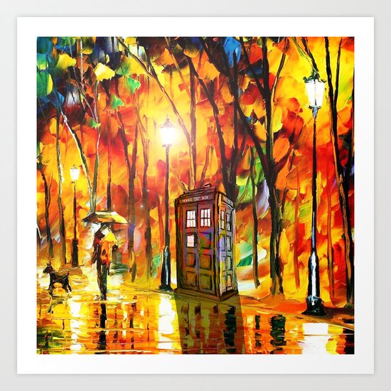Tardis Art Print