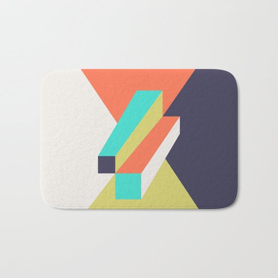 Poligonal 248 Bath Mat