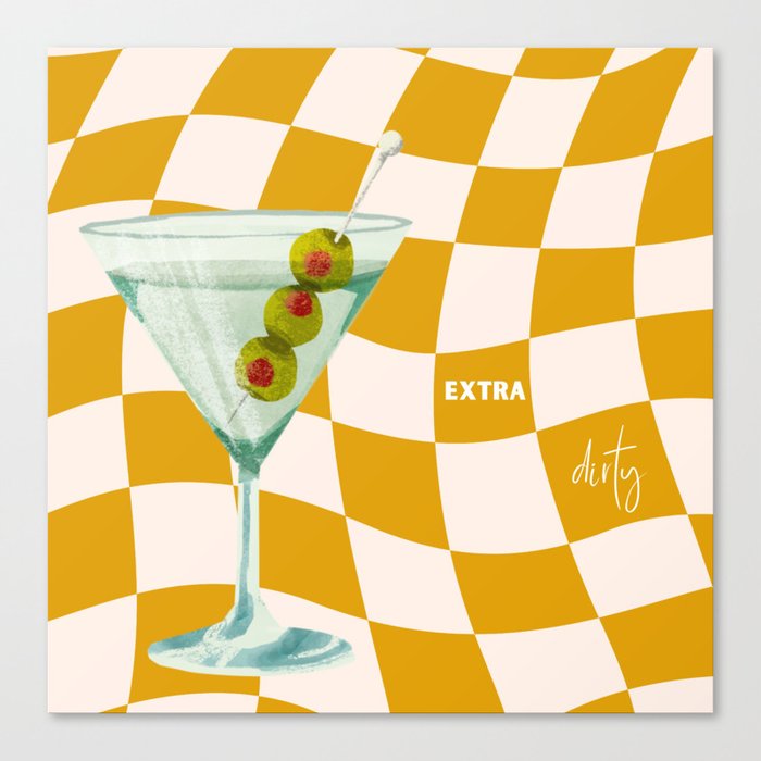 Dirty Martini 2 Canvas Print